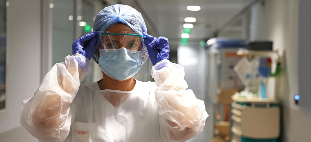 Infirmière en réanimation à l'Hôpital Nord Franche-Comté